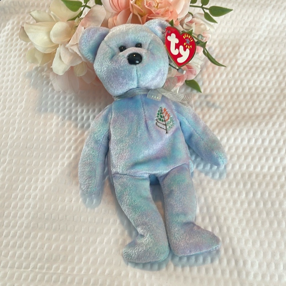 Ty Beanie Baby Blue Bear